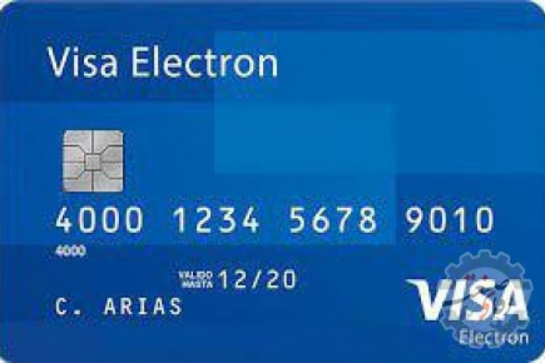 ویزا کارت  الکترون  فیزیکی 