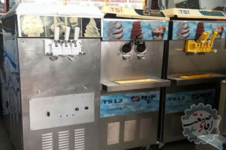 فروش و تعمیر دستگاه بستنی ساز قیفی نیکنام و شمس